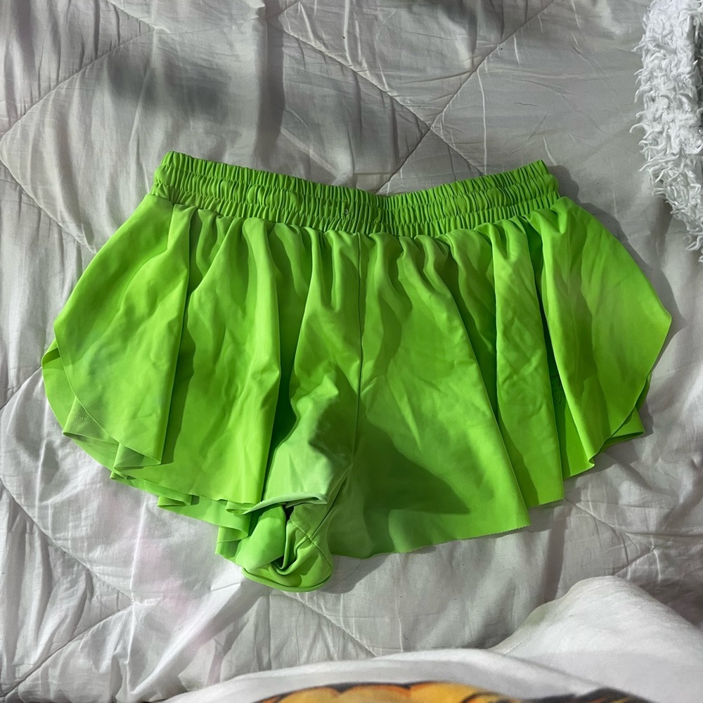 Vibrant Green Women's Shorts
